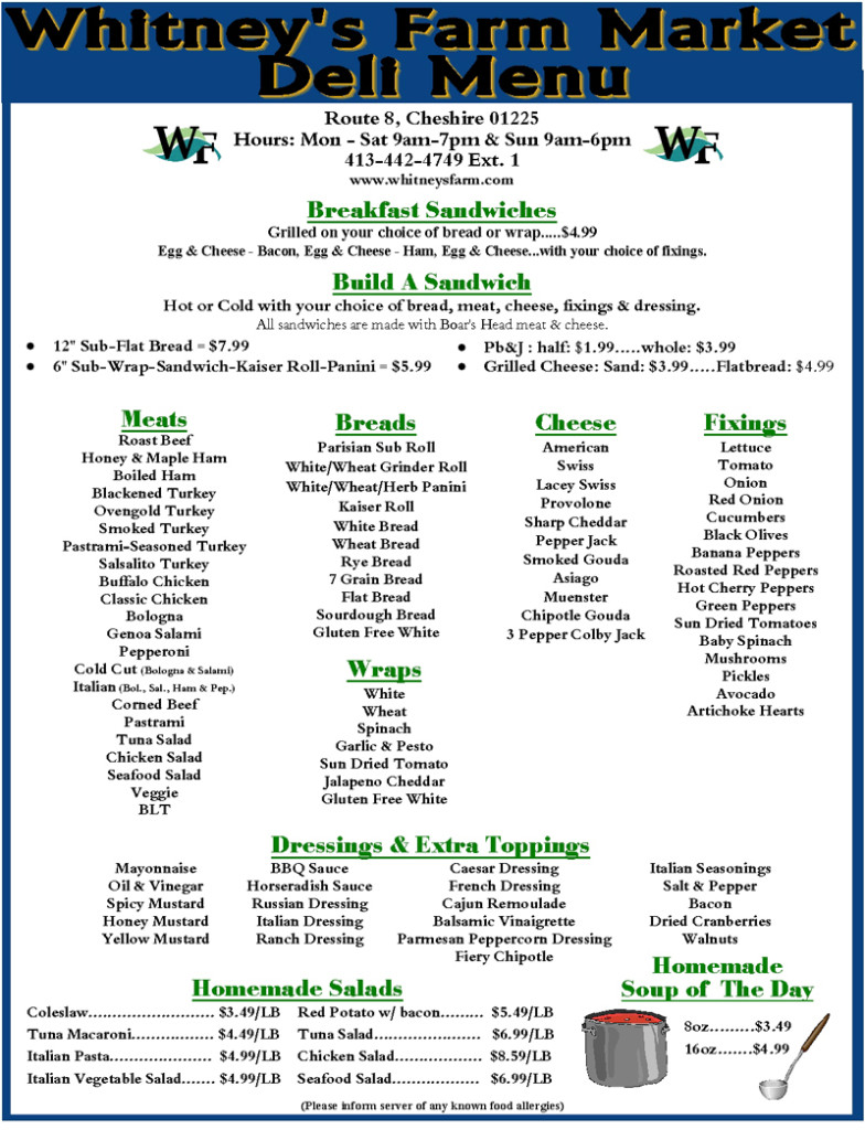 Whitney’s Farm Market & Garden Center